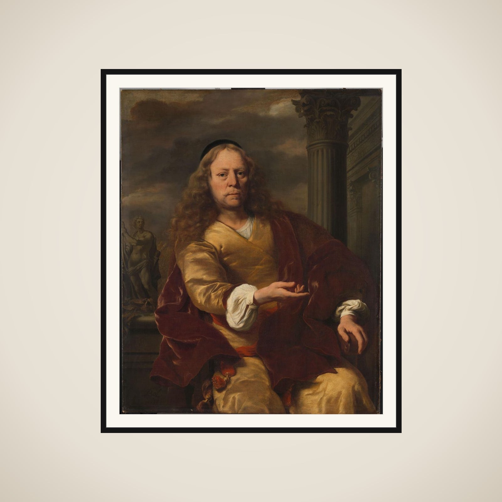 Portrait of a Man framed