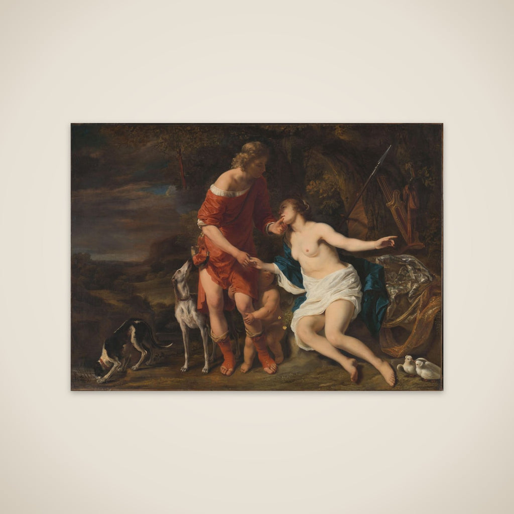 Venus and Adonis unframed print