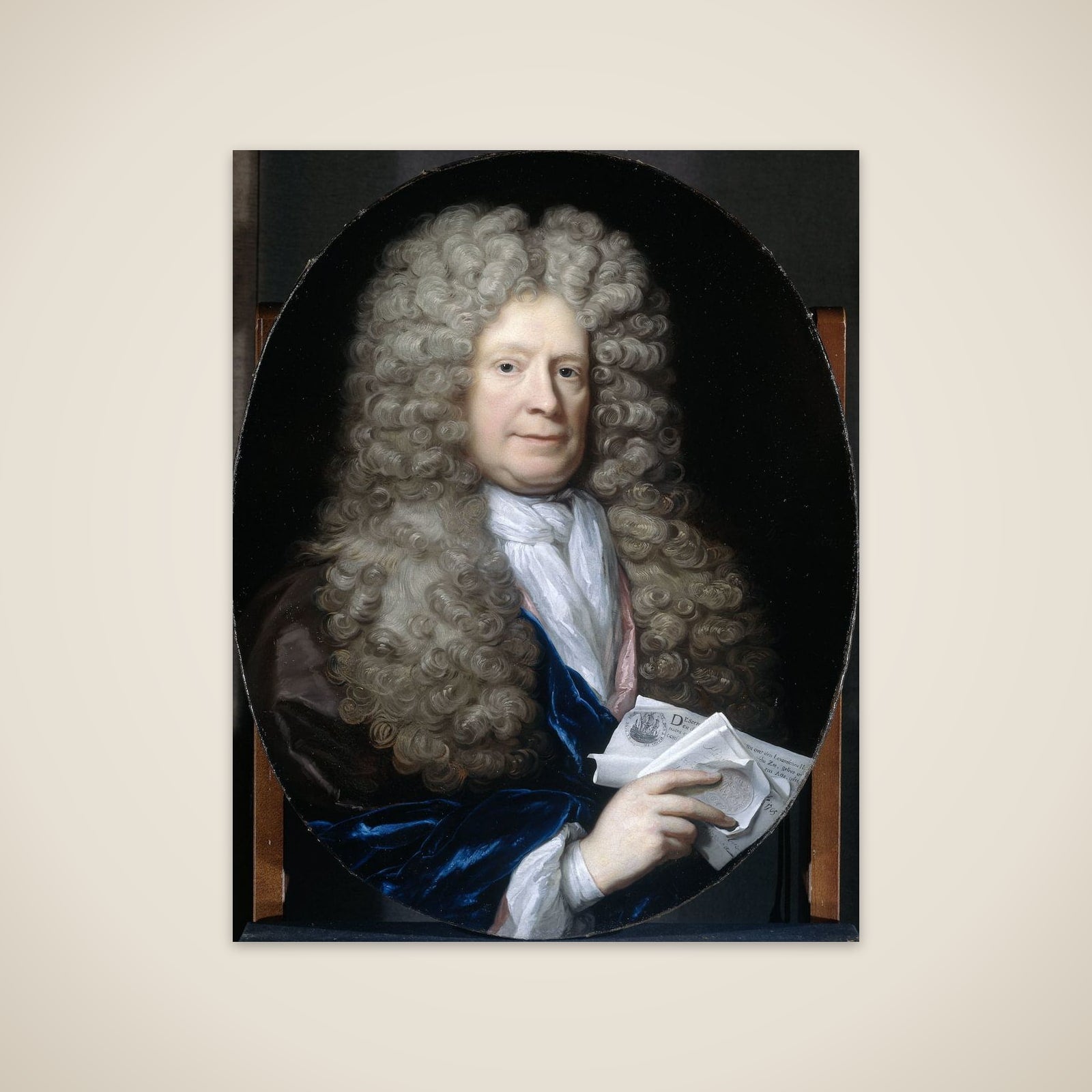 Portrait of Pieter van de Poel (1654-1710) unframed print