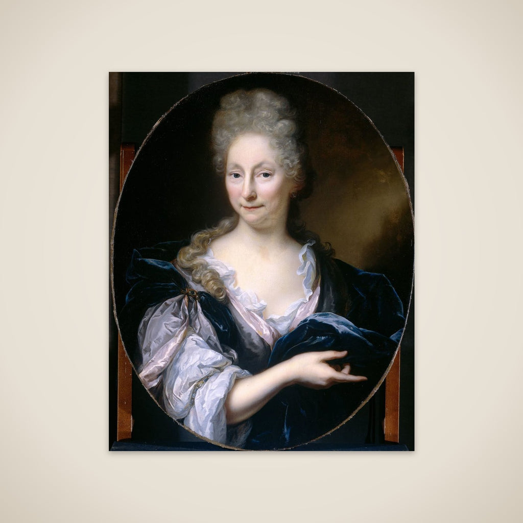 Portrait of Margaretha van de Eeckhout (1639-1701), Wife of Pieter van de Poel unframed print
