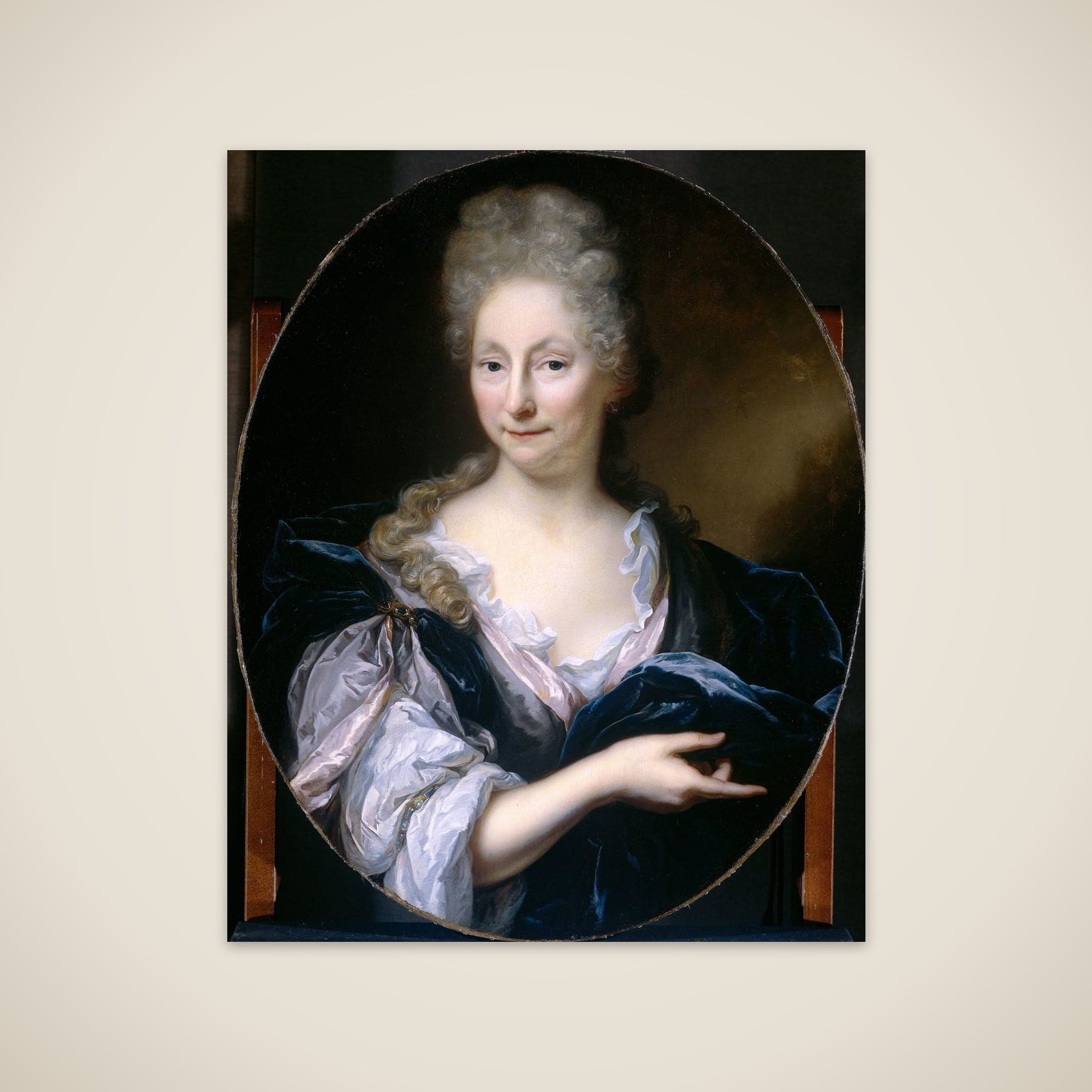 Portrait of Margaretha van de Eeckhout (1639-1701), Wife of Pieter van de Poel unframed print