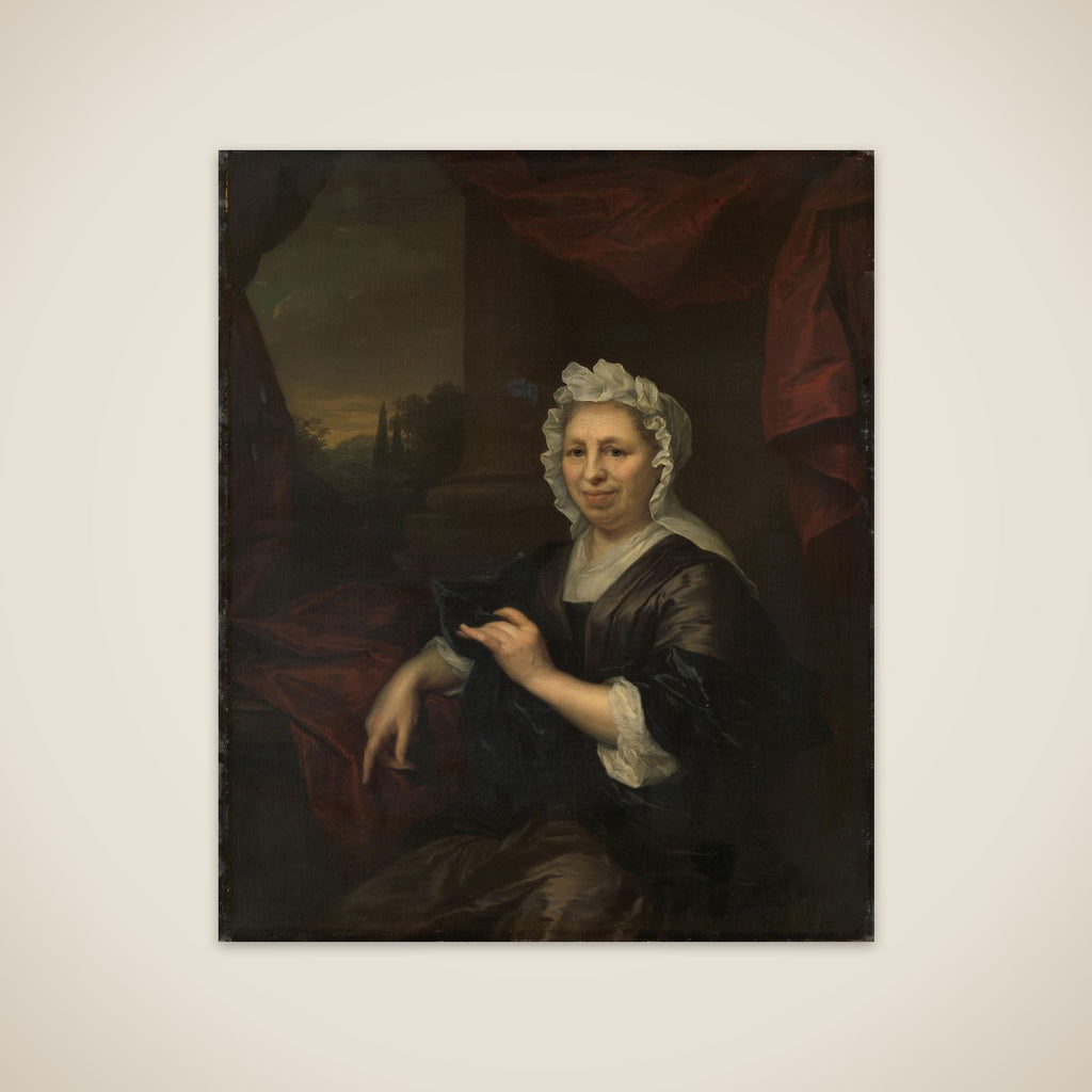 Brechje Hooft (1640-1721). Widow of Harmen van de Poll unframed print