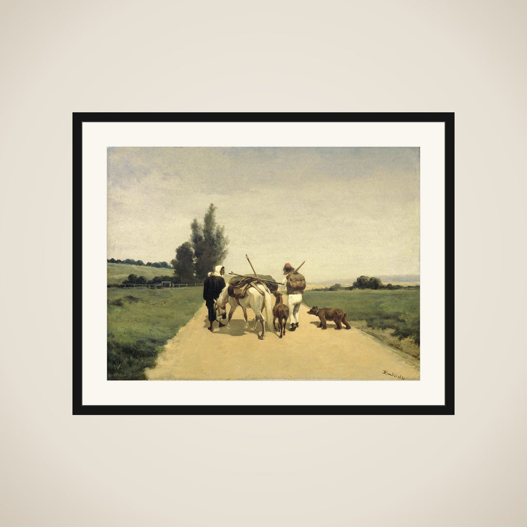 Gypsies on the Road framed
