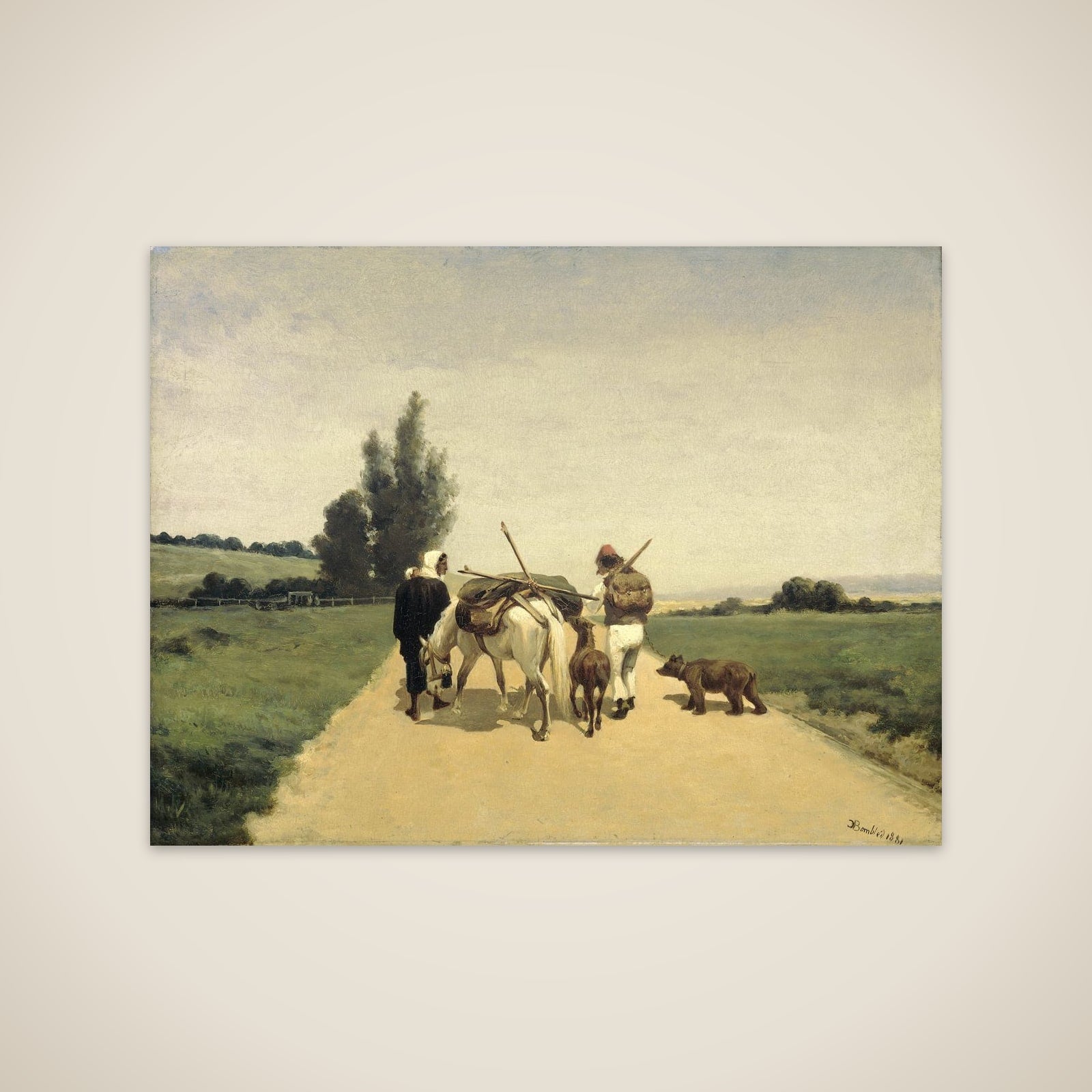 Gypsies on the Road unframed print