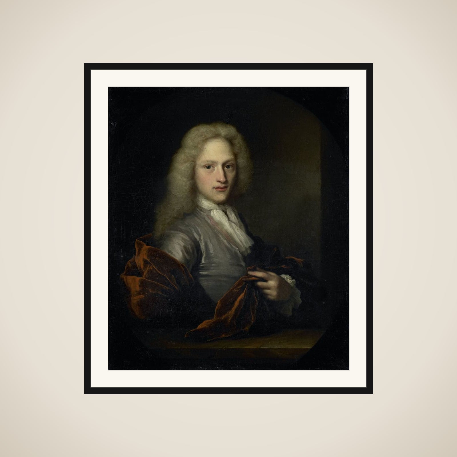Portrait of a Man framed