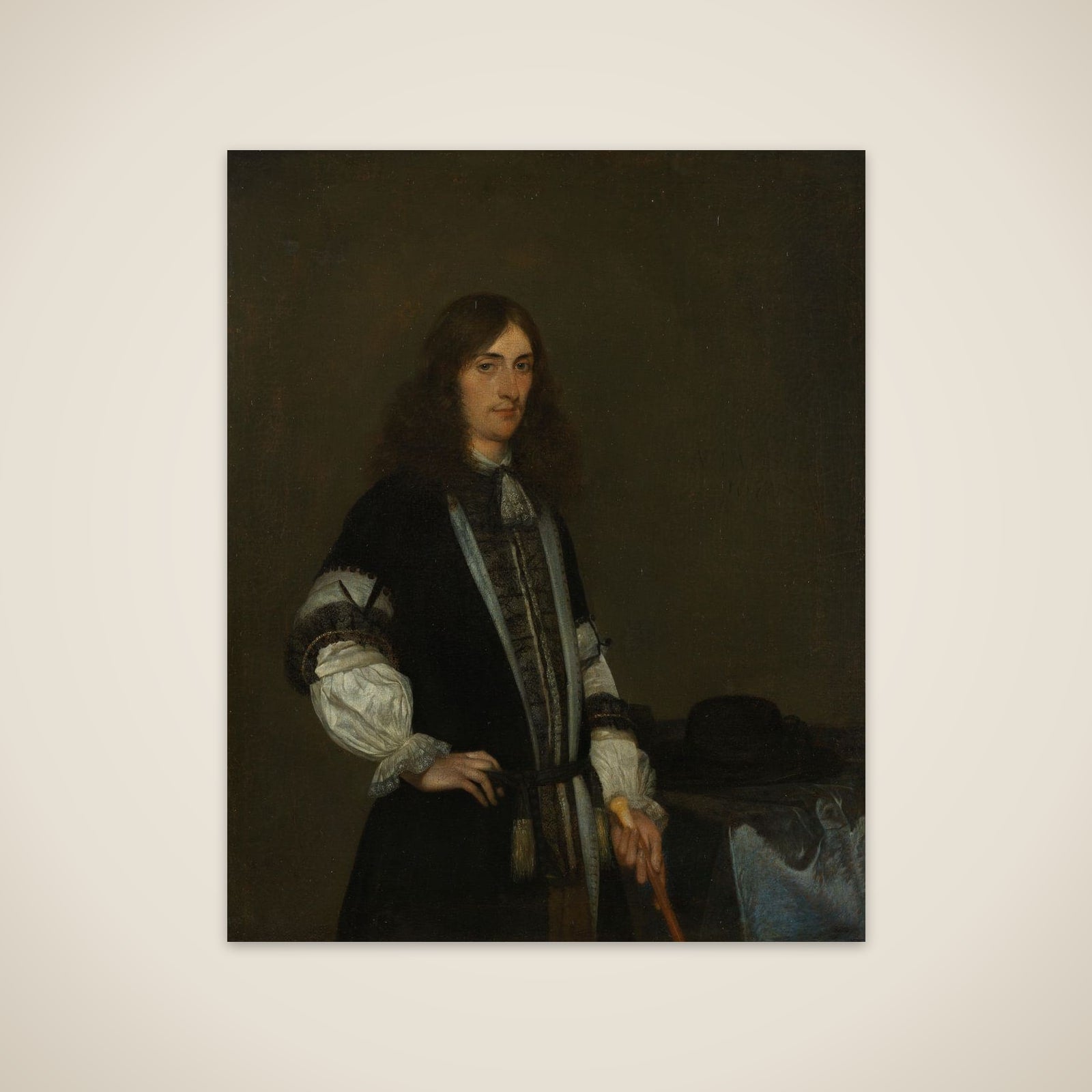 François de Vicq, Burgomaster of Amsterdam for several Terms from 1697on unframed print
