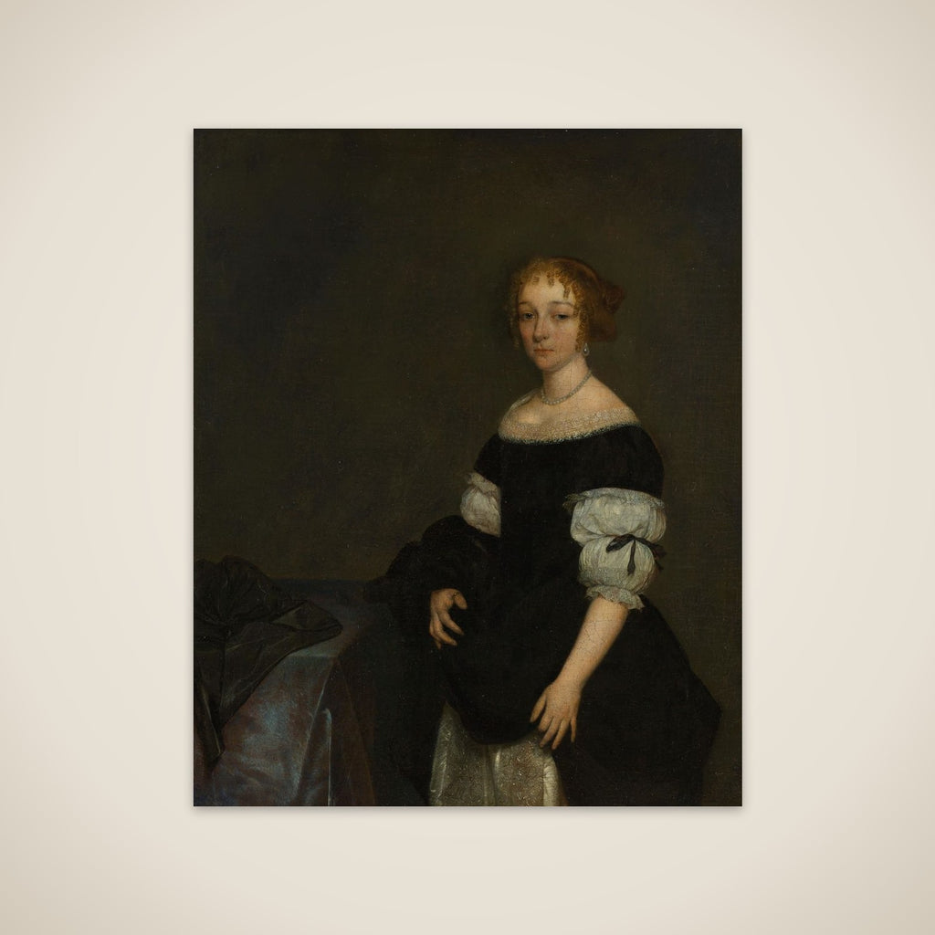 Aletta Pancras (1649-1707) Wife of François de Vicq unframed print