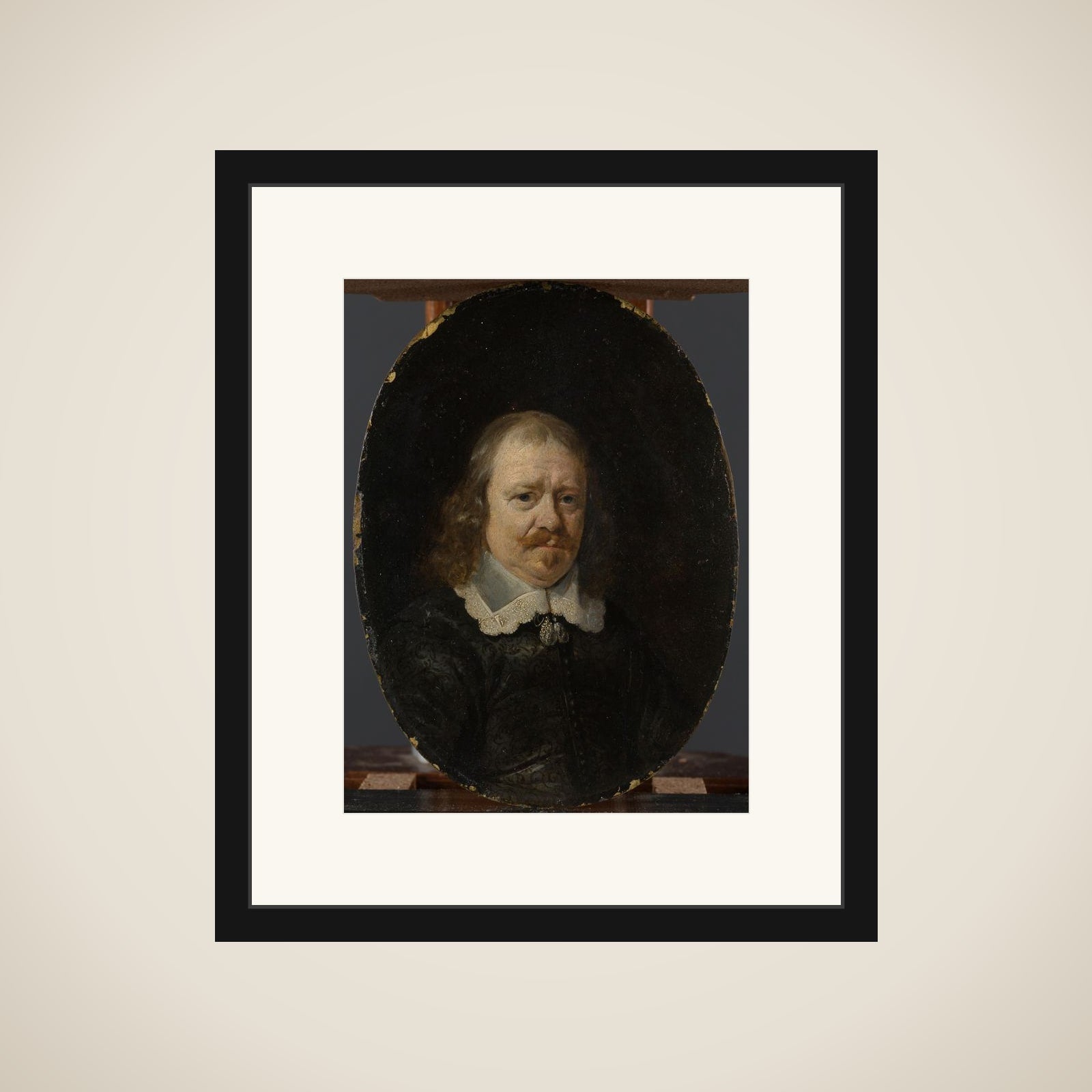 Godard van Reede (1588-1648), Lord of Nederhorst. Delegate of the Province of Utrecht at the Peace Conference at Münster (1646-48) framed