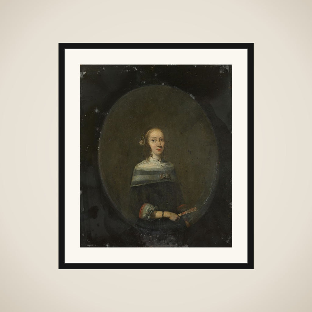 Portrait of a Woman framed