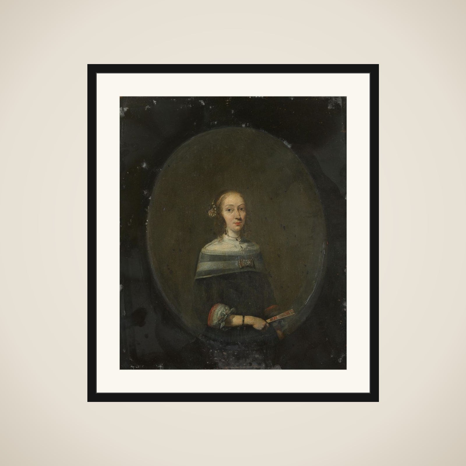 Portrait of a Woman framed