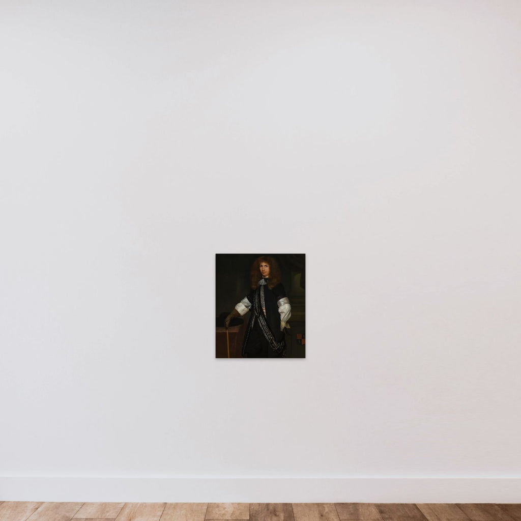 Jacob de Graeff (1642-90). In the Uniform of an Officer unframed — shown to scale