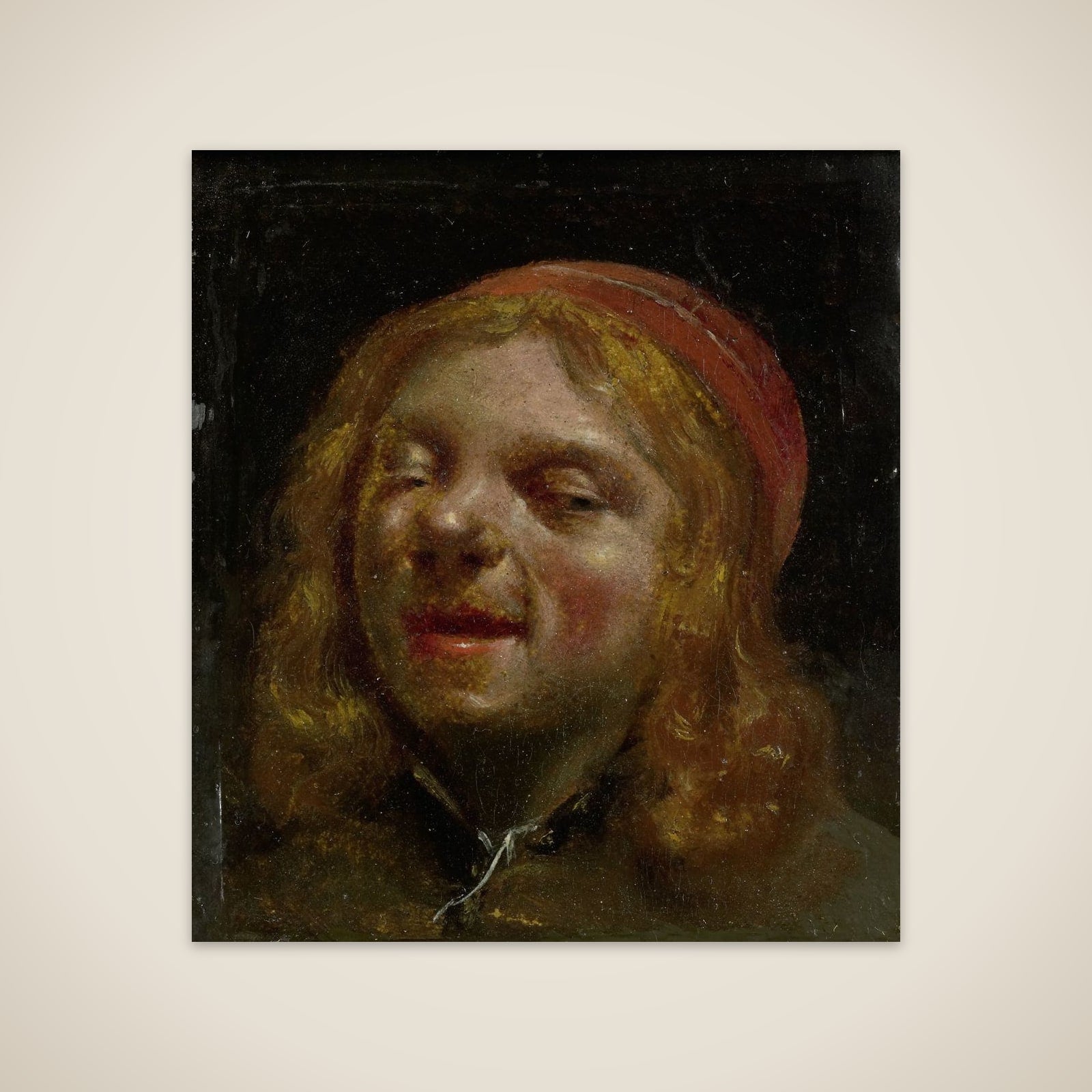 Self Portrait, The so-called 'Portrait of Jan Fabus' unframed print