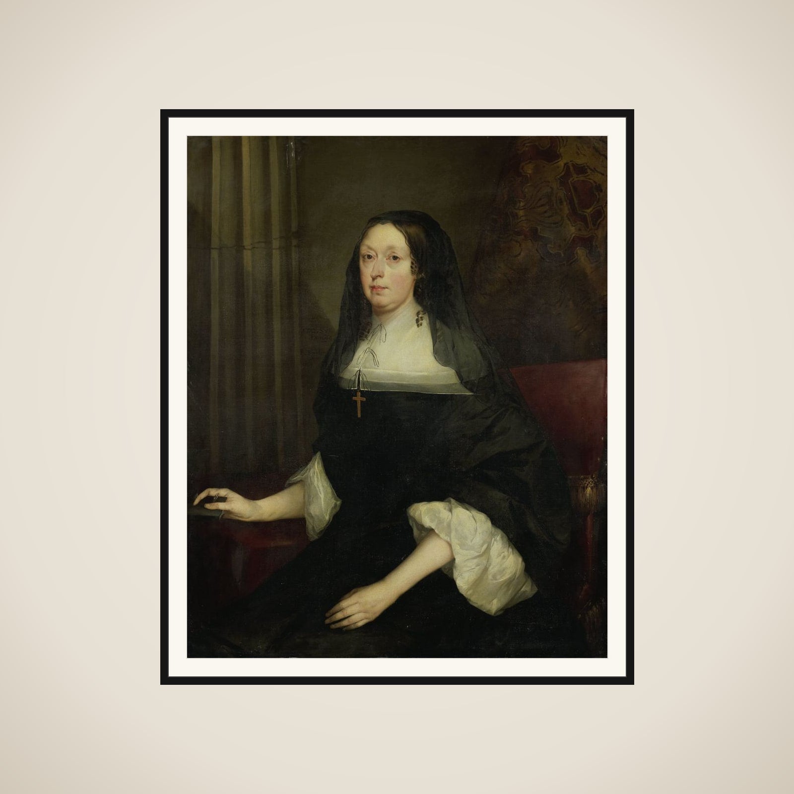 Portrait of a Woman framed