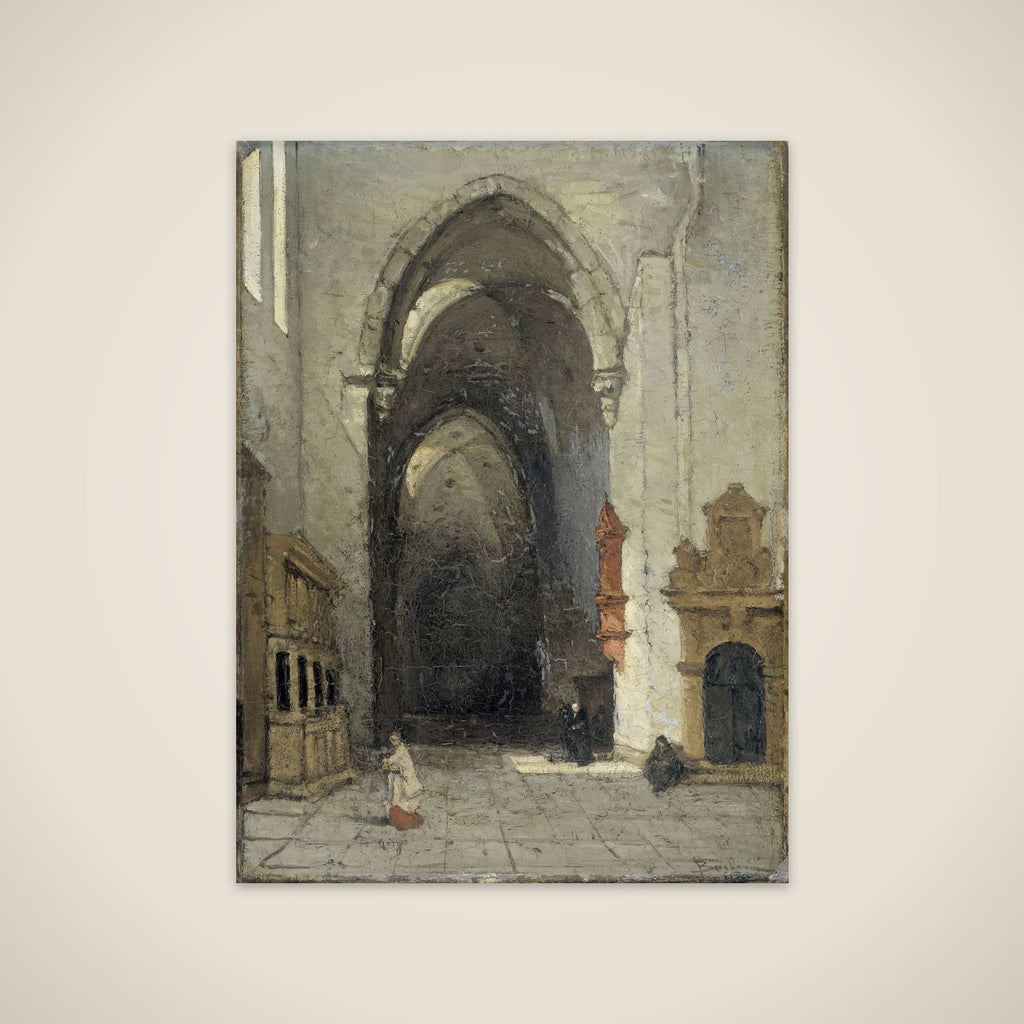 Interior of the Dom in Trier unframed print