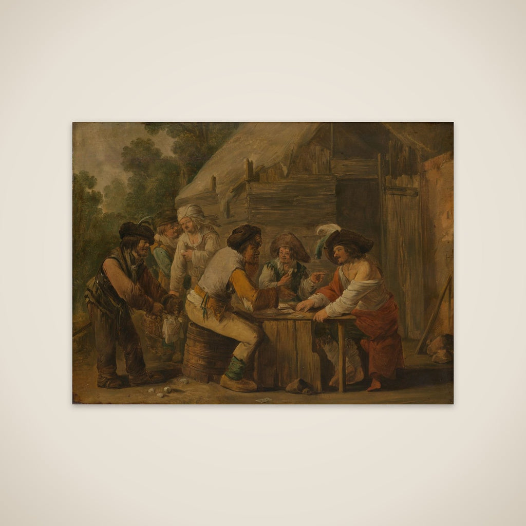 The Card Players unframed print