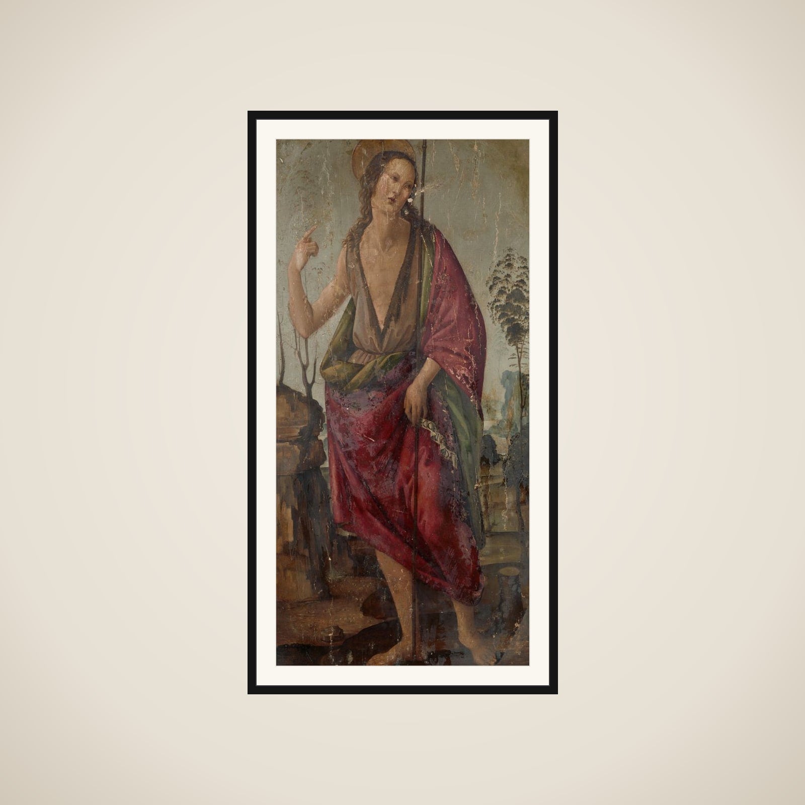 John the Baptist framed