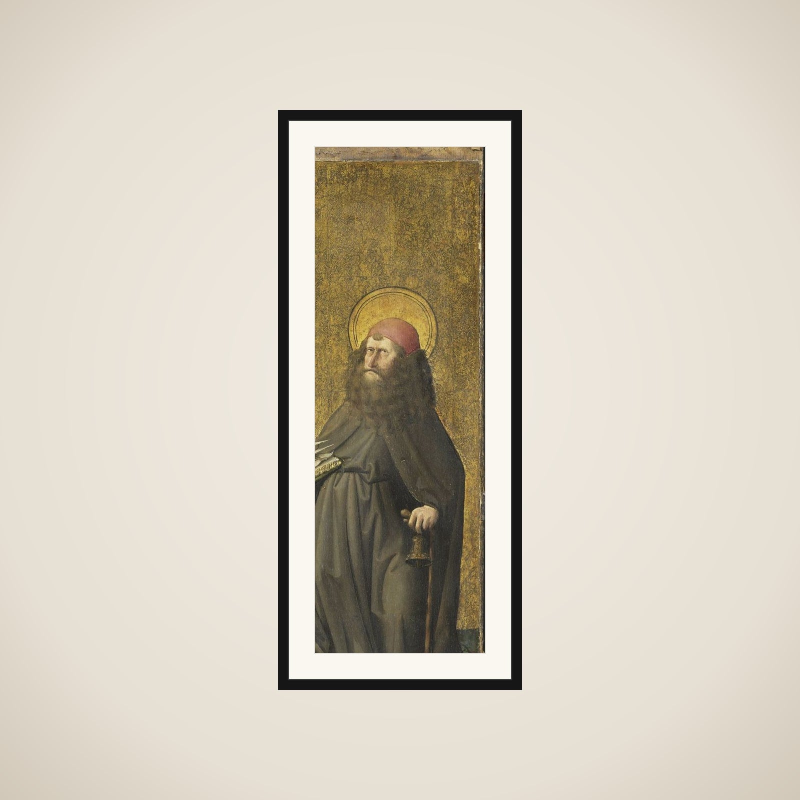 Saint Antony Abbot framed