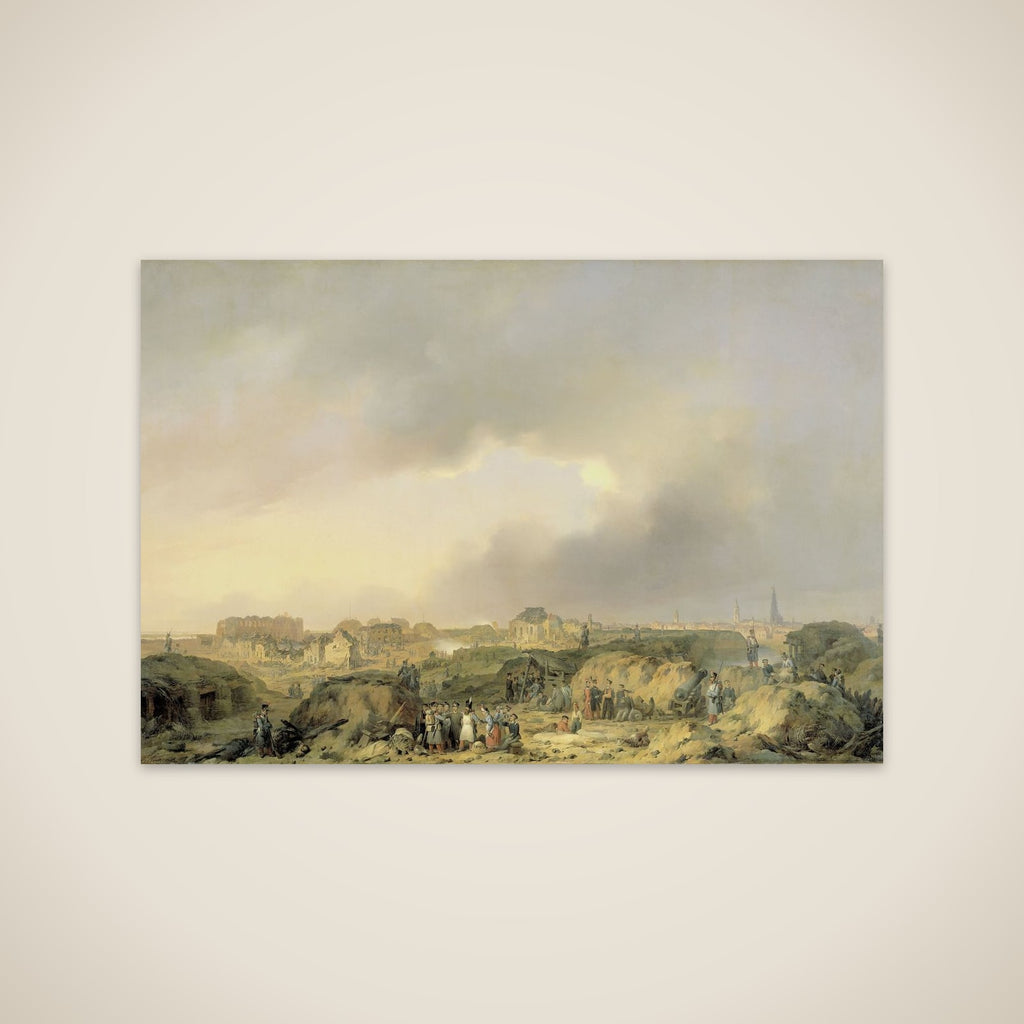 The Citadel of Antwerp shortly after the Siege of 19 November-23 December 1832, and the Surrender of the Dutch Garisson to the French unframed print