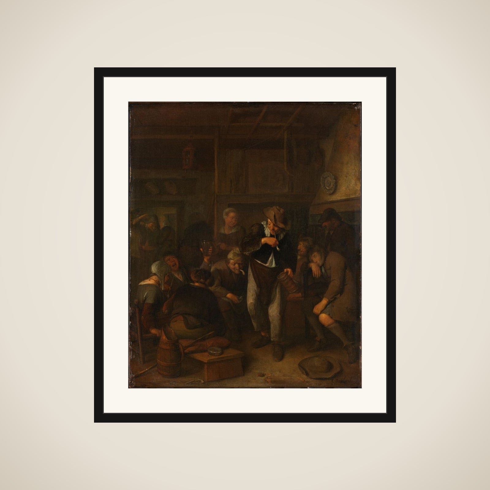 Country Inn framed