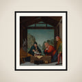 The Adoration of the Shepherds framed