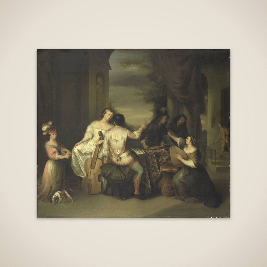 A Musical Company unframed print