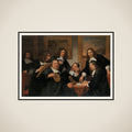 The Governors of the Guild of St Luke, Haarlem, 1675 framed