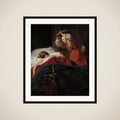 Judith and Holofernes framed