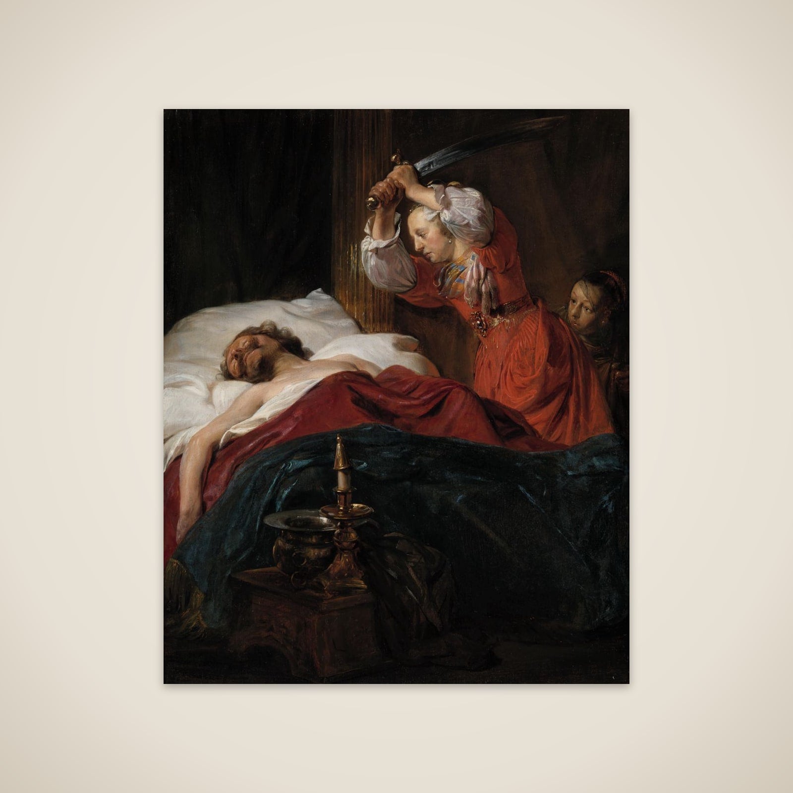 Judith and Holofernes unframed print