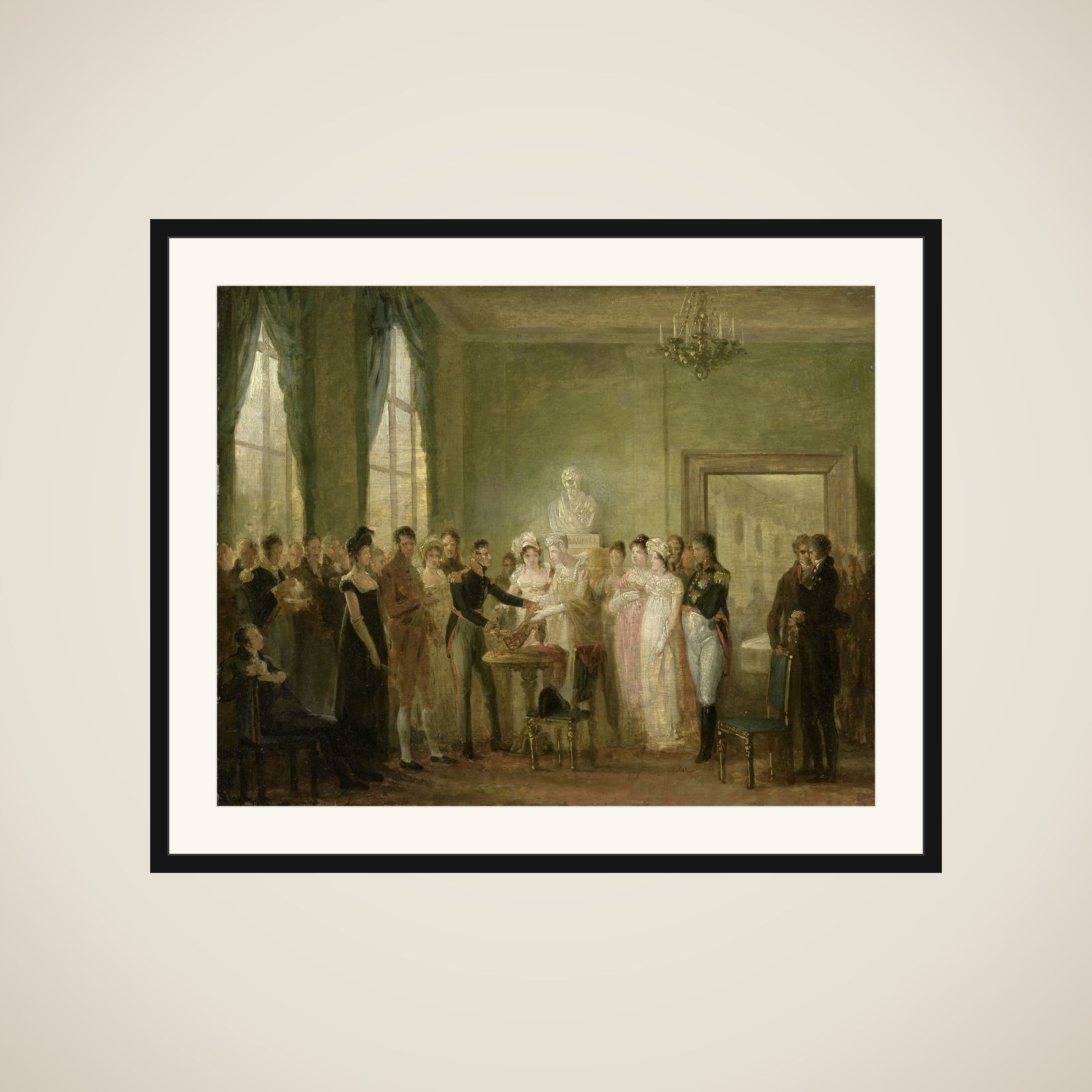 An Unidentified Historical Subject framed
