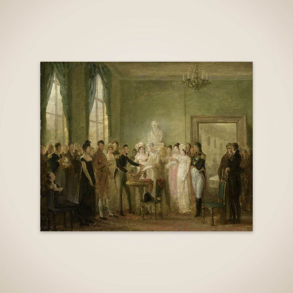 An Unidentified Historical Subject unframed print