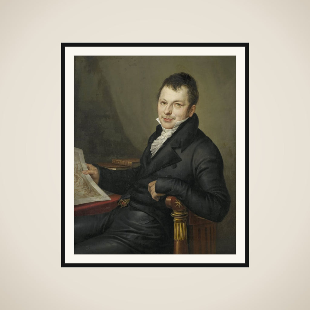 Johannes Hermanus Molkenboer(1773-1834). Art Collector framed