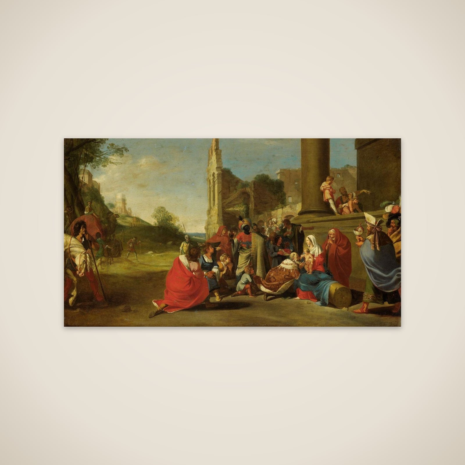 The Adoration of the Magi unframed print