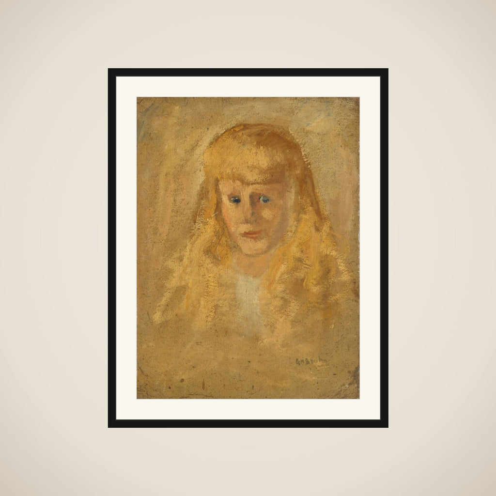 Marie Anne Henriette Breitner (geb.1882-06-14), the Painter's Half-sister framed