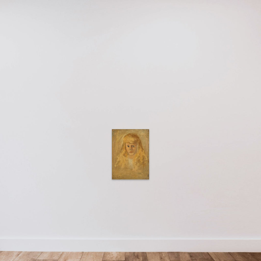 Marie Anne Henriette Breitner (geb.1882-06-14), the Painter's Half-sister unframed — shown to scale
