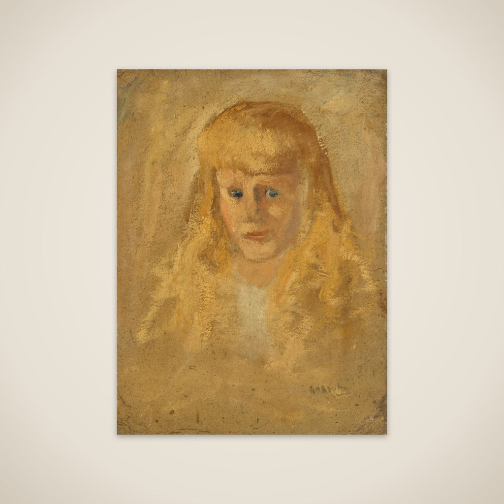 Marie Anne Henriette Breitner (geb.1882-06-14), the Painter's Half-sister unframed print
