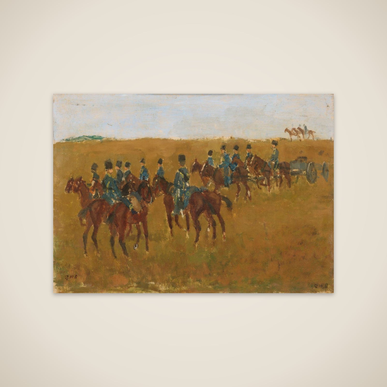 Artillery on Maneuver unframed print