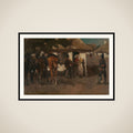 Billeting the Troops framed