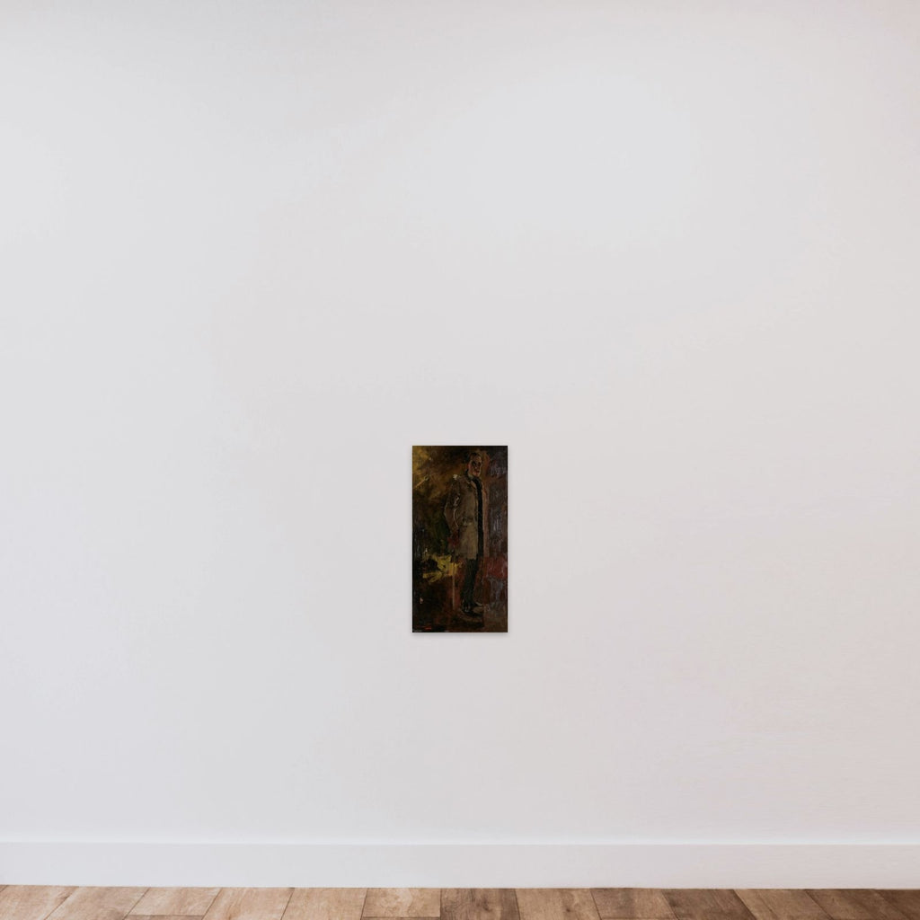 Dr van Hoorn unframed — shown to scale
