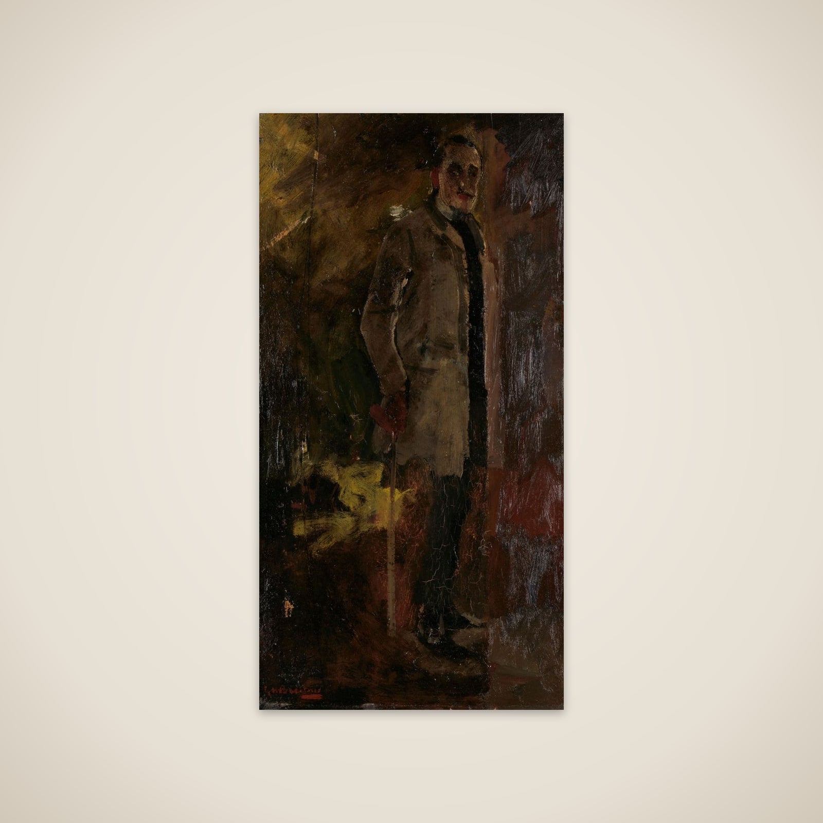 Dr van Hoorn unframed print
