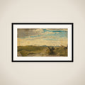 View in the Dunes near Dekkersduin, The Hague framed
