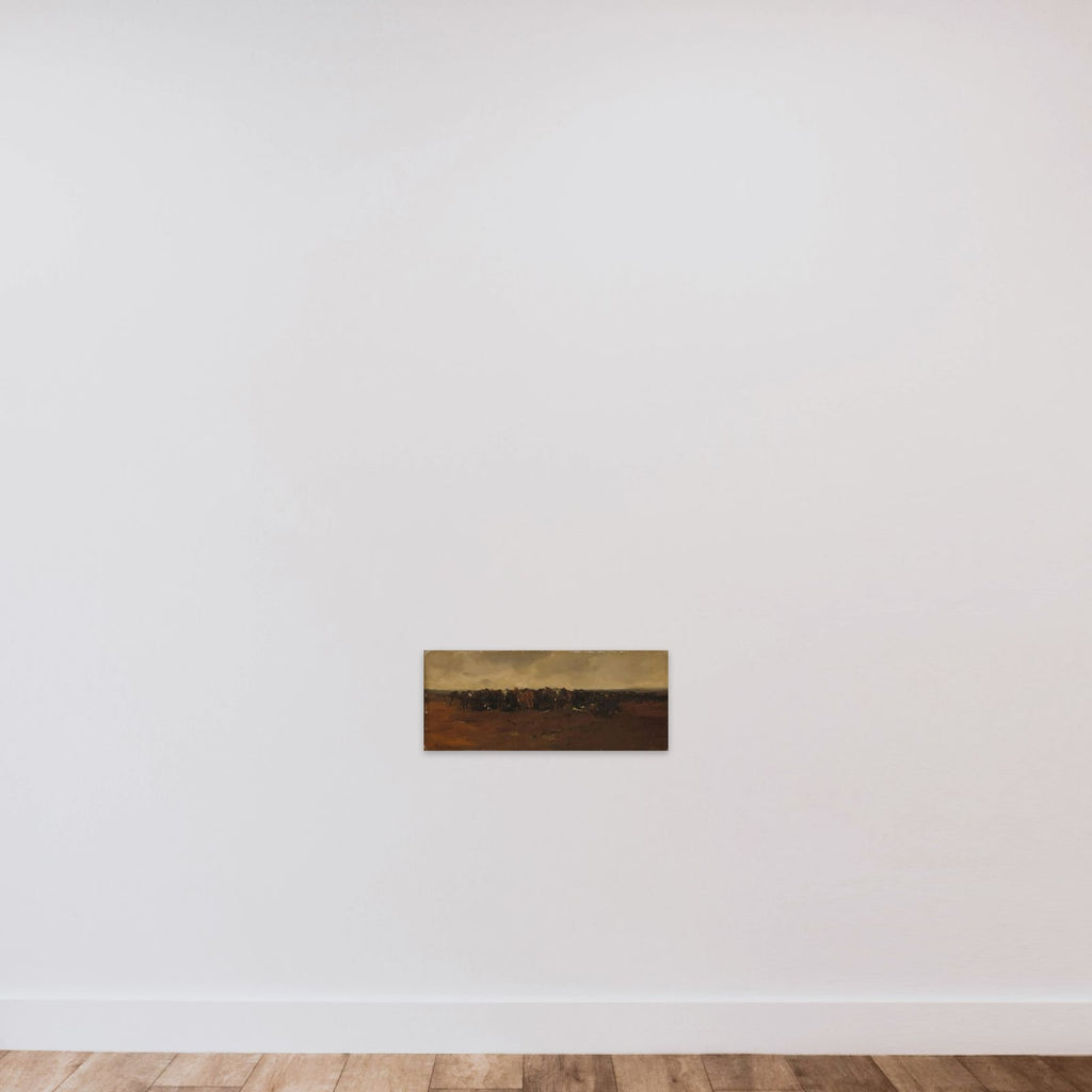 Cavalry at Repose unframed — shown to scale