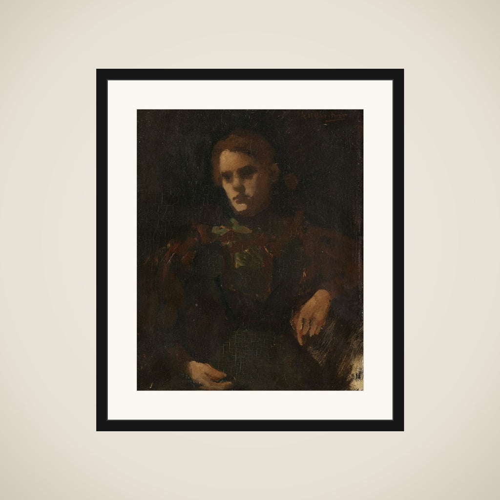 Study after the Model (Geesje Kwak?) framed