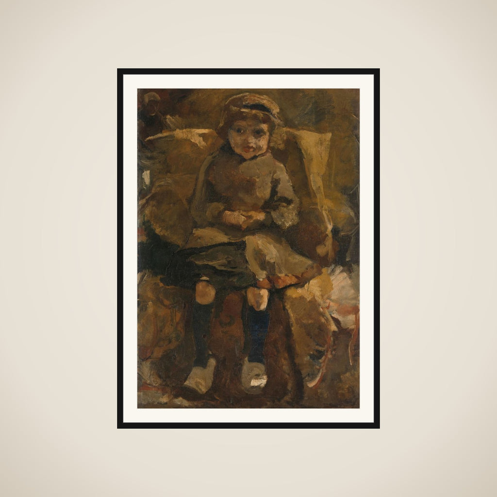 The Wooden Shoes framed