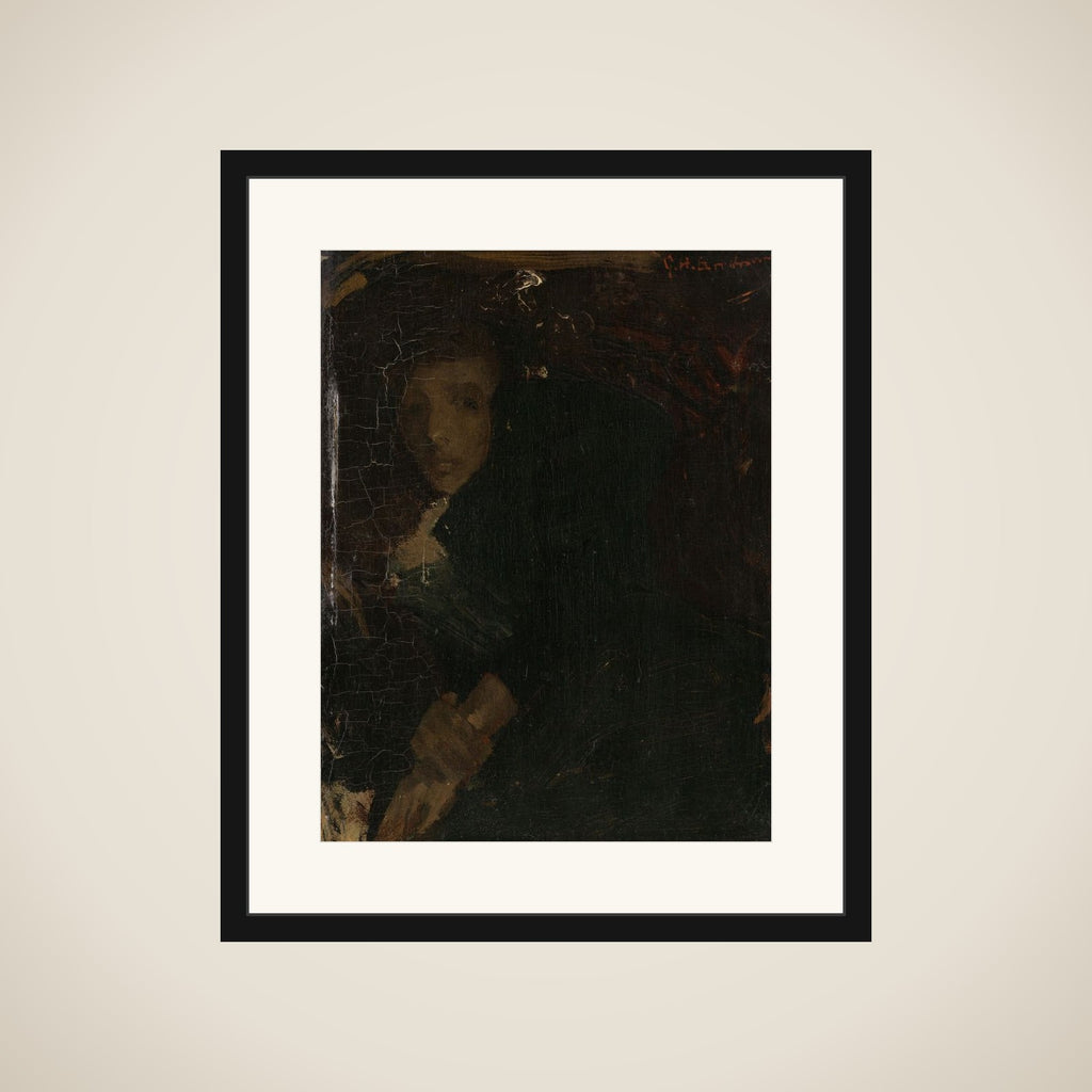 MCJ (Marie) Jordan (1866-1948), The Artist's Wife framed