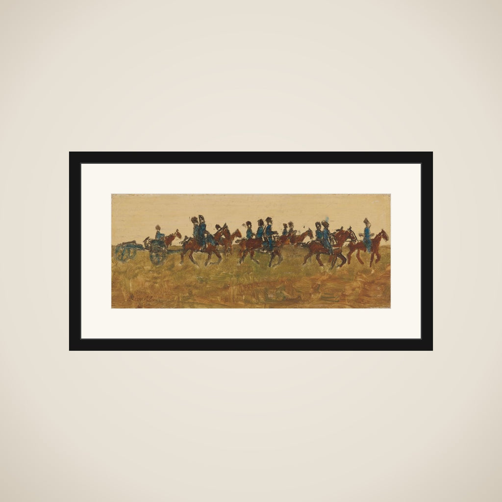 Hussars on Maneuver framed