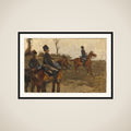 Hussars framed