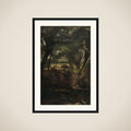 View in the Woods framed
