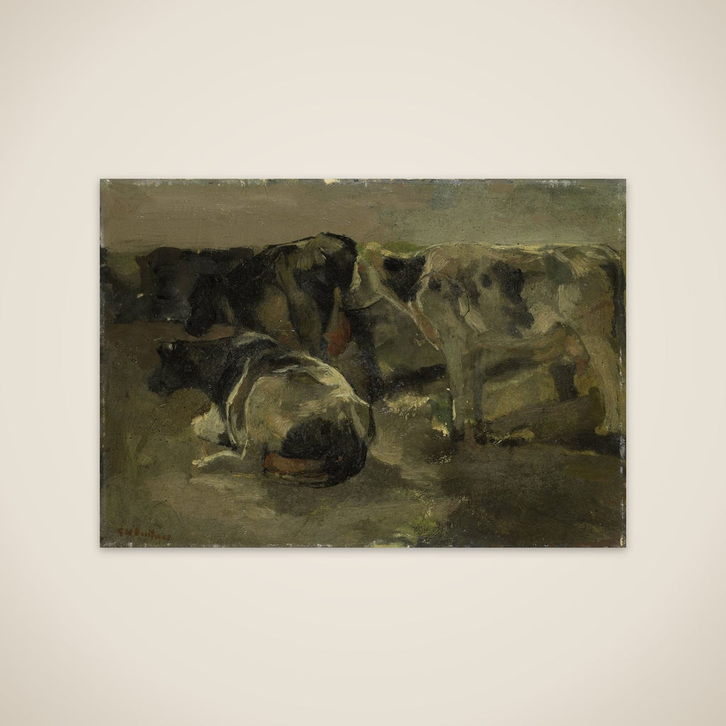 Four Cows unframed print