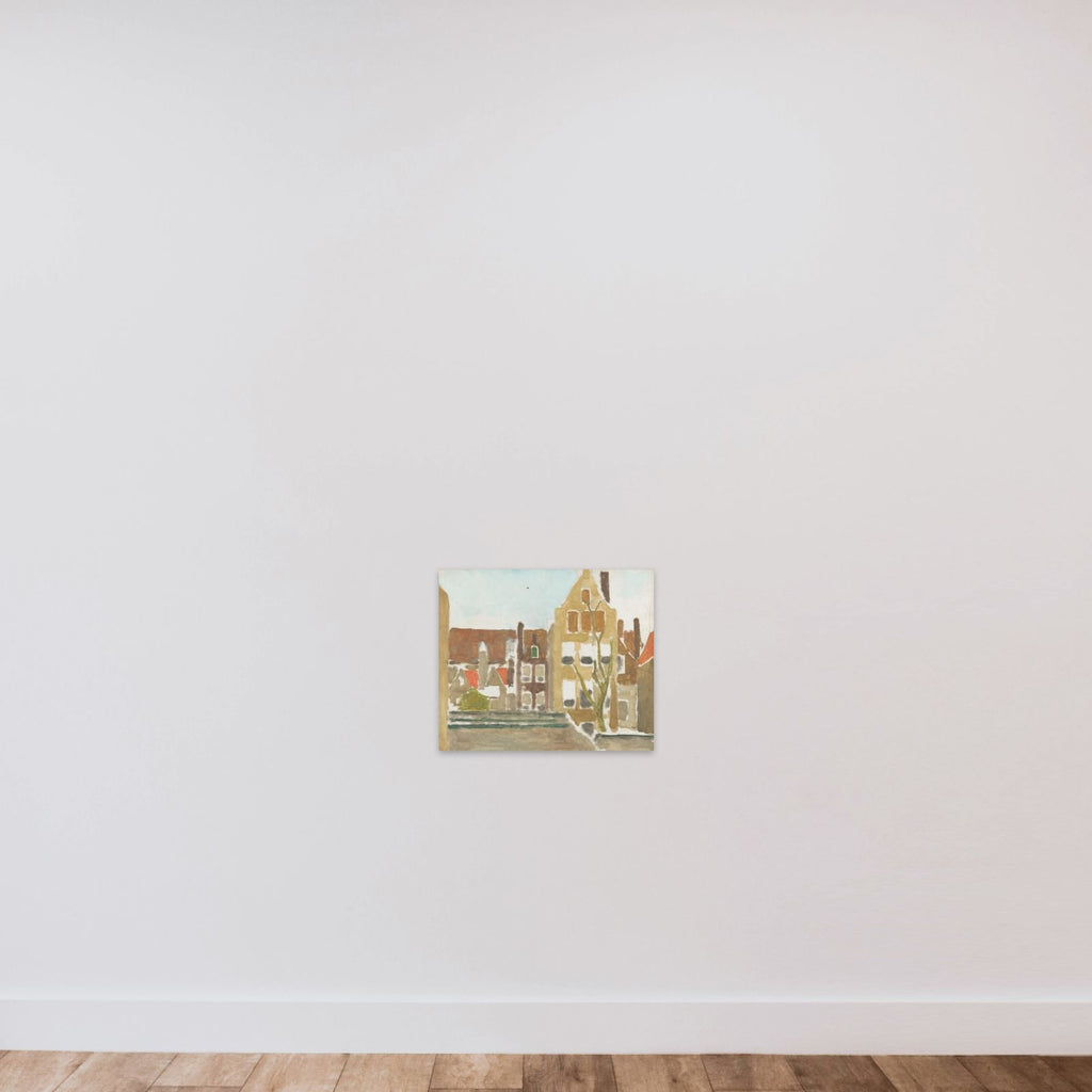 A Group of Houses unframed — shown to scale