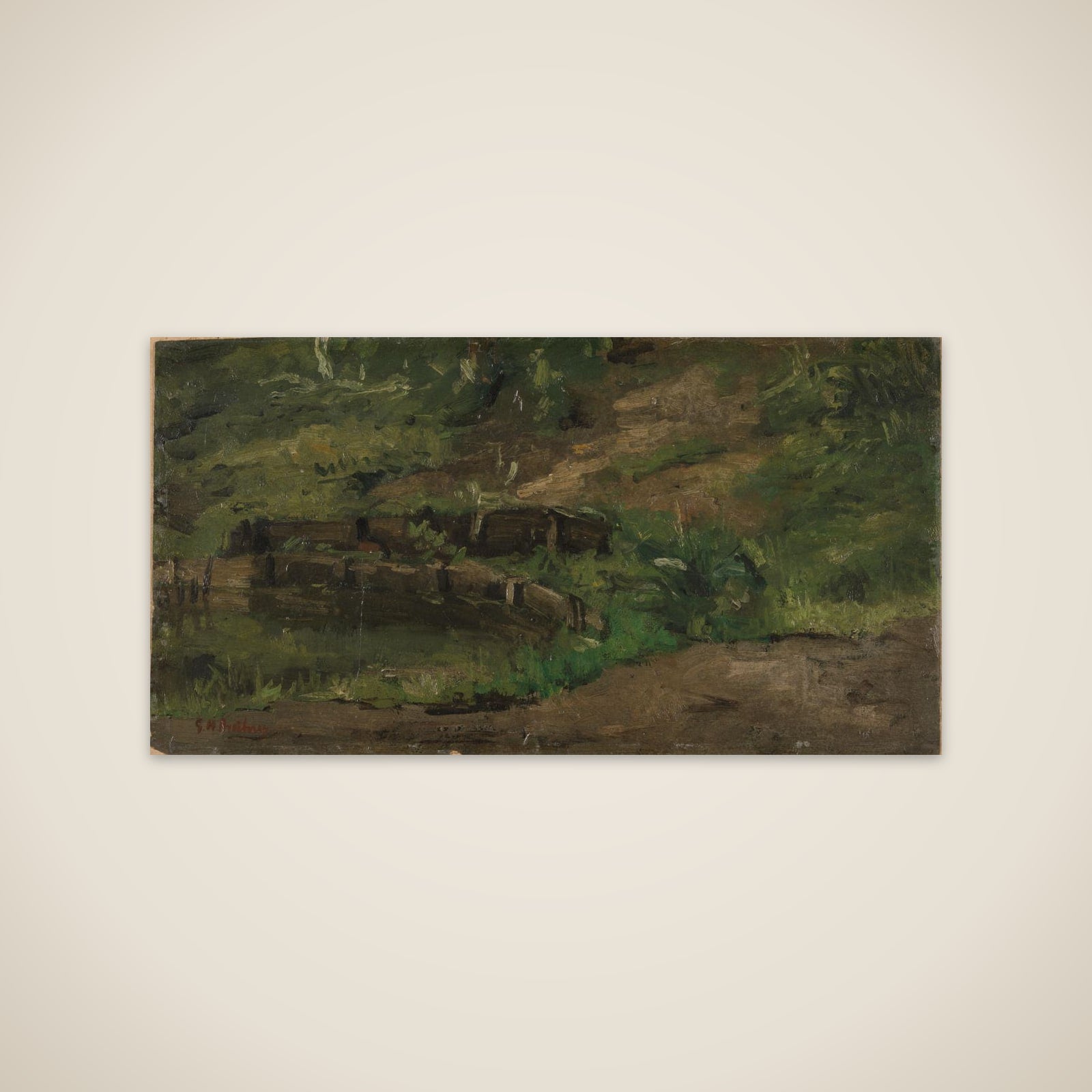 Meadow Landscape unframed print